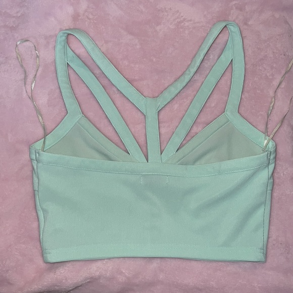 Tobi Crop Top Size Small - Mint Green - Picture 6 of 8